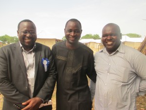 Dr Yakubu, Markus and John Joseph