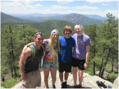 Youth Peace Travel Team at Camp Colorado