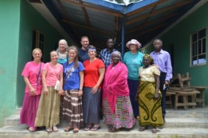 Picture by Donna Parcell Visiting Gurku (new teacher Sarah Robert on lower right)
